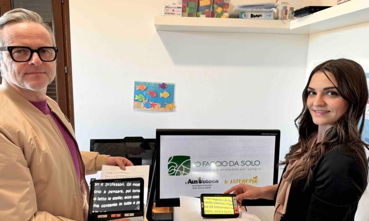 Montecosaro, nei laboratori "Io faccio da solo" un nuovo servizio per ipovedenti e non vedenti