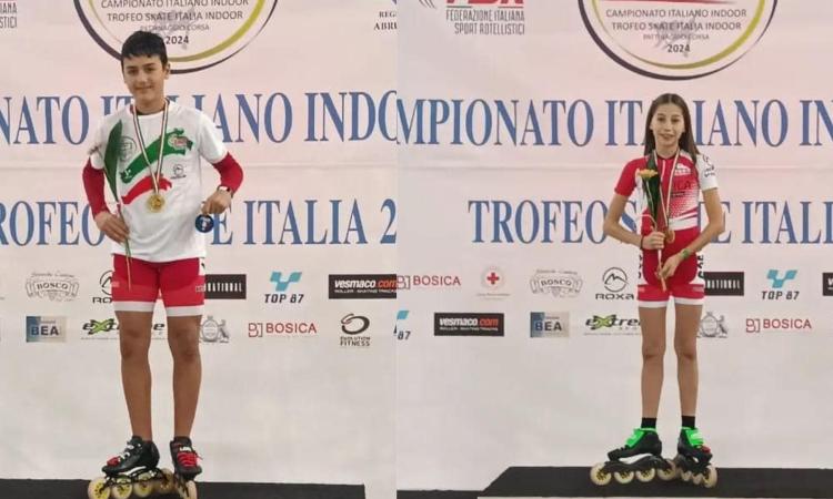 Macerata, la Skyroller sul tetto d'Italia grazie a Sante e Sofia: doppio oro a Pescara Macerata, la Skyroller sul tetto d'Italia grazie a Sante e Sofia: doppio oro a Pescara