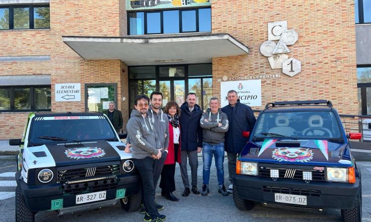 Dalla Spagna al deserto del Marocco in Panda: al via anche due equipaggi di Matelica