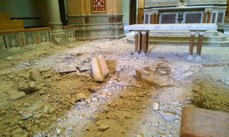 Treia, post sisma: partiti i lavori al convento del Santissimo Crocifisso. Sette milioni di euro d'intervento