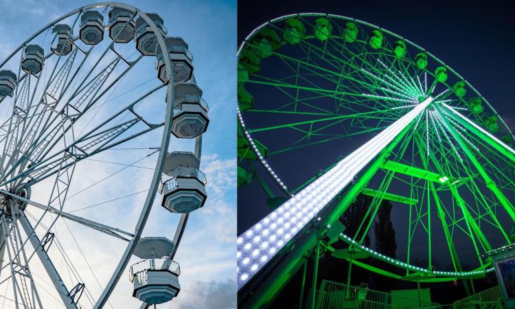 A Macerata girerà la 'Grand Roue 34': arriva la ruota panoramica "più grande delle Marche"