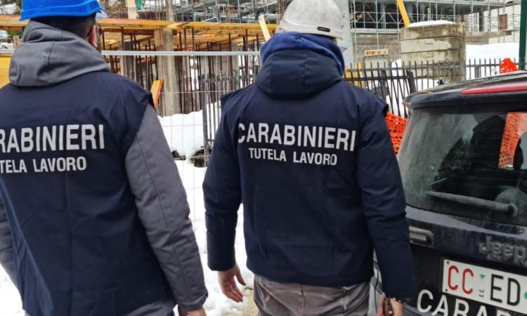 Matelica, blitz nei cantieri della ricostruzione: scoperti operai irregolari e pregiudicati
