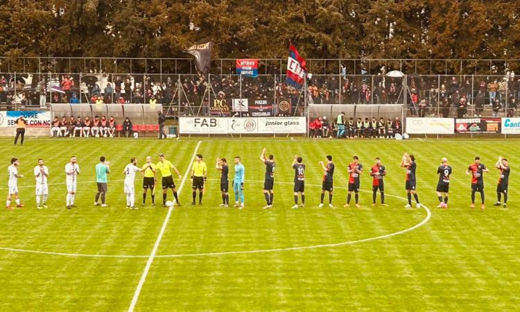 Eccellenza: pioggia e legni frenano la Civitanovese. Con il K Sport Montecchio finisce 0-0 Eccellenza: pioggia e legni frenano la Civitanovese. Con il K Sport Montecchio finisce 0-0