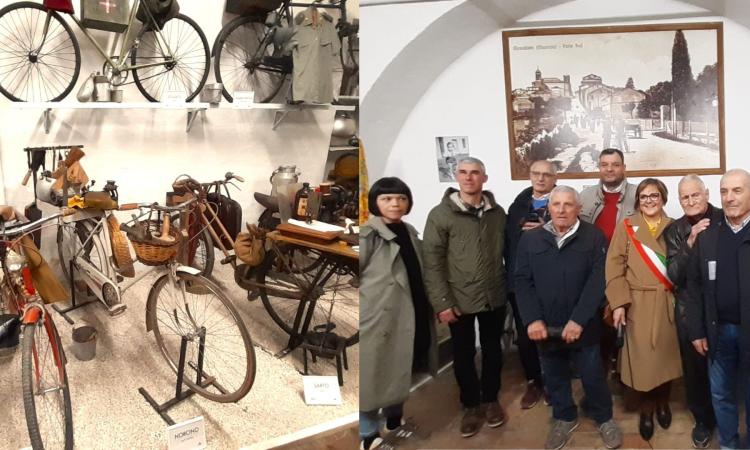 Montefano, inaugurato il ciclo museo: le biciclette storiche dei cittadini vanno in mostra