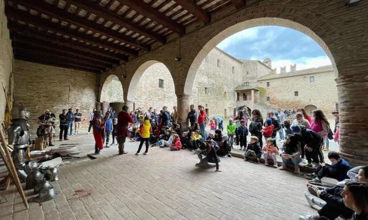 Tolentino, torna l'evento "Dame e Cavalieri": bambini e bambine protagonisti al Castello della Rancia