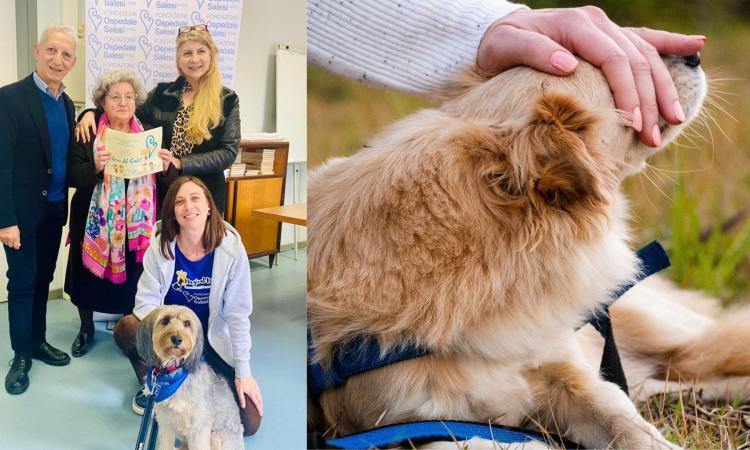 Pet therapy a domicilio per i piccoli pazienti del Salesi: il calore dei cani arriva anche a casa Pet therapy a domicilio per i piccoli pazienti del Salesi: il calore dei cani arriva anche a casa