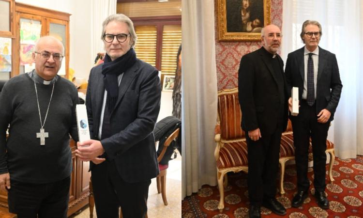 L'olio antimafia di Capaci consegnato ai vescovi di Macerata e Camerino