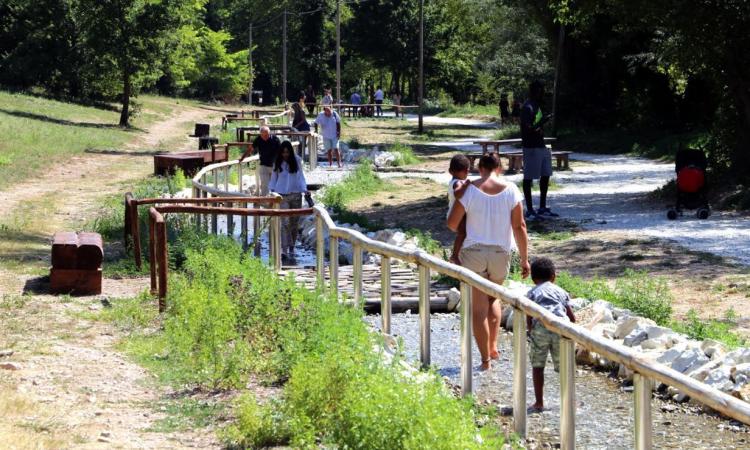 Pieve Torina e il percorso kneipp conquistano l'apertura di Linea Verde Life