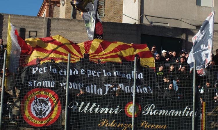 La sede della finale decisa un giorno prima, i tifosi del Potenza Picena disertano la trasferta La sede della finale decisa un giorno prima, i tifosi del Potenza Picena disertano la trasferta