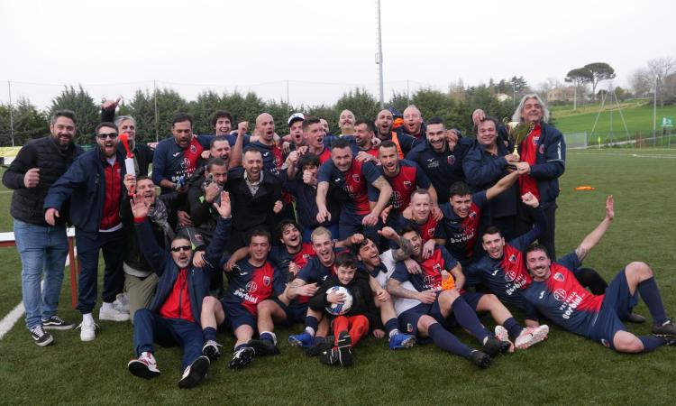 Stese, una Pasqua da campioni: superato il Camerano nella finale di Coppa Marche