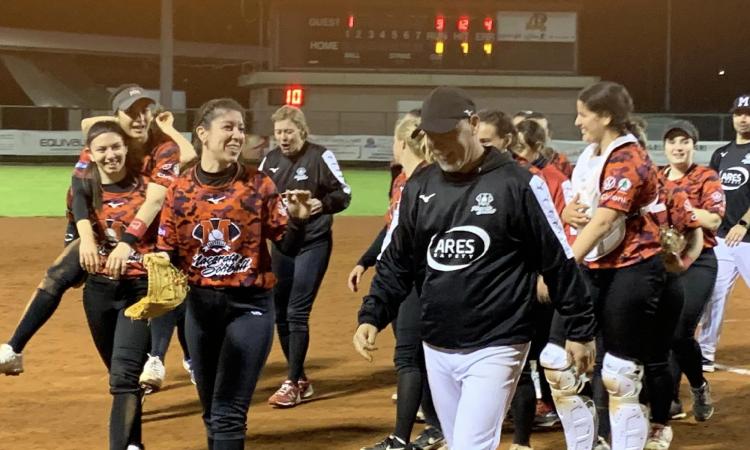 Softball, doppia gioia a Parma: l'Ares Safety Macerata trova la prima vittoria in stagione