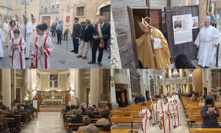 Recanati, "d'in su la vetta della torre antica..." riaperta la chiesa di Sant’Agostino Recanati, "d'in su la vetta della torre antica..." riaperta la chiesa di Sant’Agostino