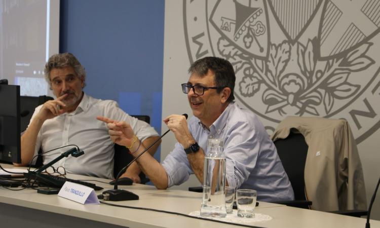 Il buco nero e come colmarlo: Flavio Tranquillo a Unimc per raccontare la strategia della paura (FOTO e VIDEO)