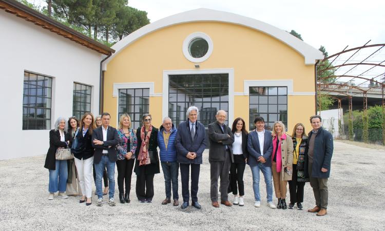 Macerata, dagli uffici al coworking: nuova vita per gli ex Capannoni Rossini grazie a Comune e Accademia