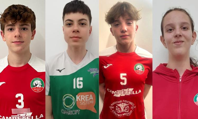 Pallavolo Macerata, gioie anche dalla "cantera": quattro giovani convocati per il Trofeo dei territori Pallavolo Macerata, gioie anche dalla "cantera": quattro giovani convocati per il Trofeo dei territori
