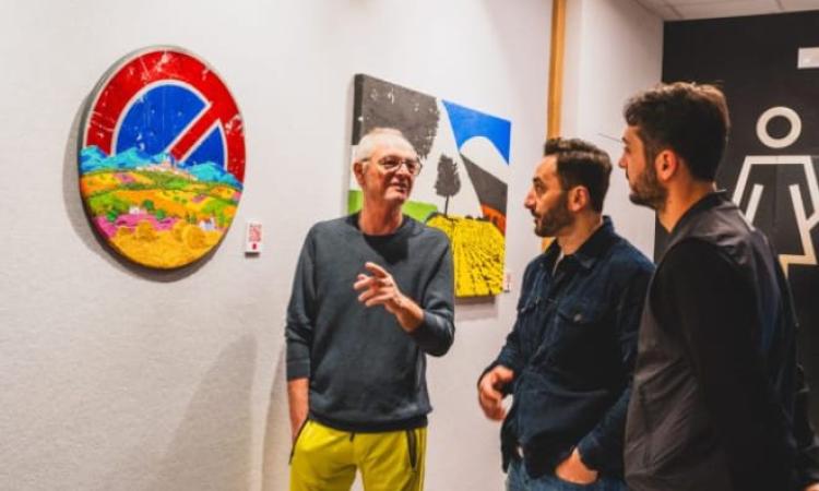 Macerata, le opere del maestro Calisti in palestra: la nuova frontiera del fitness secondo Lume Macerata, le opere del maestro Calisti in palestra: la nuova frontiera del fitness secondo Lume