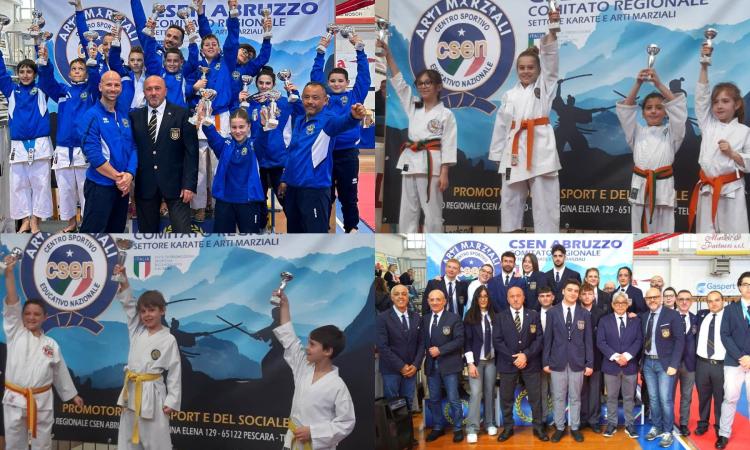 Il Dojo Kyu Shin Karate-Tarulli protagonista assoluto al "Trofeo Csen Città di Giulianova" Il Dojo Kyu Shin Karate-Tarulli protagonista assoluto al "Trofeo Csen Città di Giulianova"