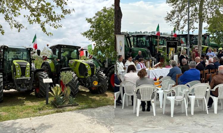 San Severino, per la Festa del lavoro rinnovata la tradizionale sfilata dei trattori