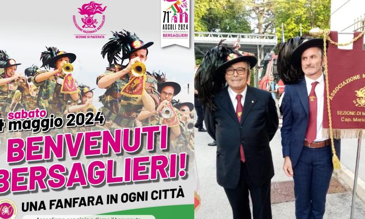 "Benvenuti Bersaglieri", la Fanfara fa tappa in ben 10 comuni del Maceratese: il programma