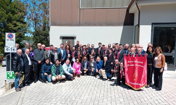 Colmurano in festa per i 120 anni della banda Giuseppe Ferrarini