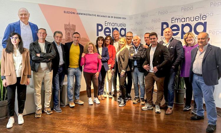 Recanati, presentati i 16 candidati della lista civica "In Comune". Pepa: "Validi alleati" Recanati, presentati i 16 candidati della lista civica "In Comune". Pepa: "Validi alleati"