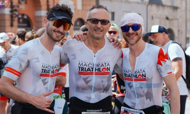 Centro Nuoto Macerata, partenza sprint per il triathlon: vittorie, podi e gare disputate all'estero