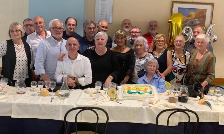 Montelupone, la rimpatriata dei "Ragazzi del 1954": 70 anni di storie e avventure