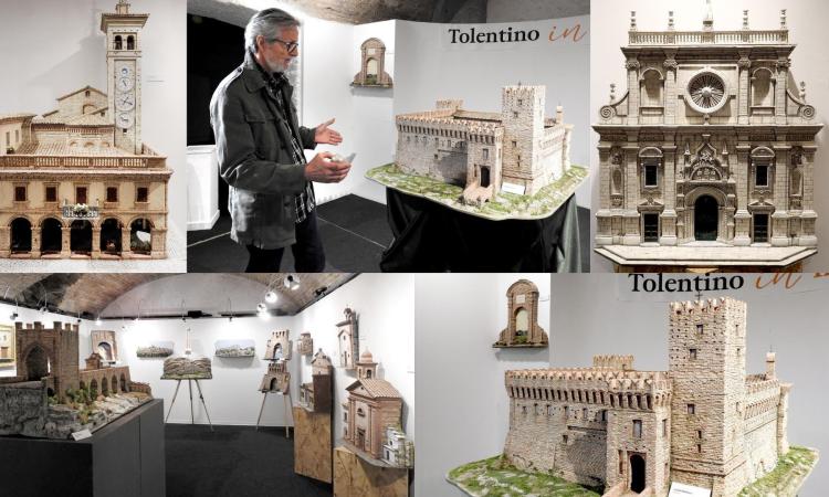 "Tolentino in miniatura", le magnifiche opere in scala di Ilio Scarpacci in mostra