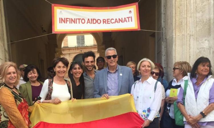 Recanati, l'Aido inaugura “Seguinfinito”: un itinerario per promuovere la cultura della passeggiata