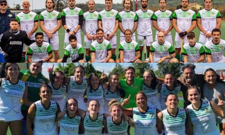 L'hockey a Potenza Picena fa rima con serie A1: doppia conferma per la squadra maschile e femminile