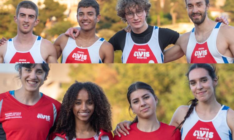 Atletica Avis Macerata, weekend di vittorie per le squadre maschili e femminili