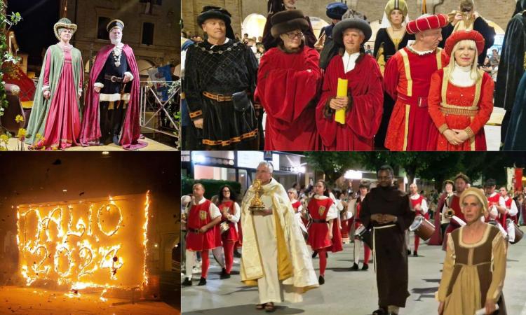 San Severino celebra il suo patrono: 8 giugno da incorniciare, piazza colma di figuranti San Severino celebra il suo patrono: 8 giugno da incorniciare, piazza colma di figuranti