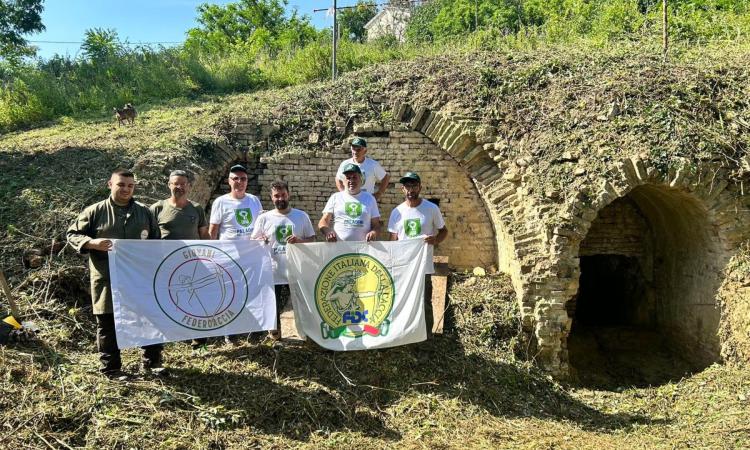 Pollenza, ripristinate quattro fonti storiche: l'impegno ambientale dei cacciatori Pollenza, ripristinate quattro fonti storiche: l'impegno ambientale dei cacciatori