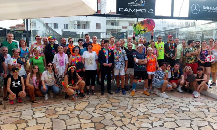 A Porto Recanati l’Hawaian Padel Party: torneo di raccolta fondi per la sclerosi multipla