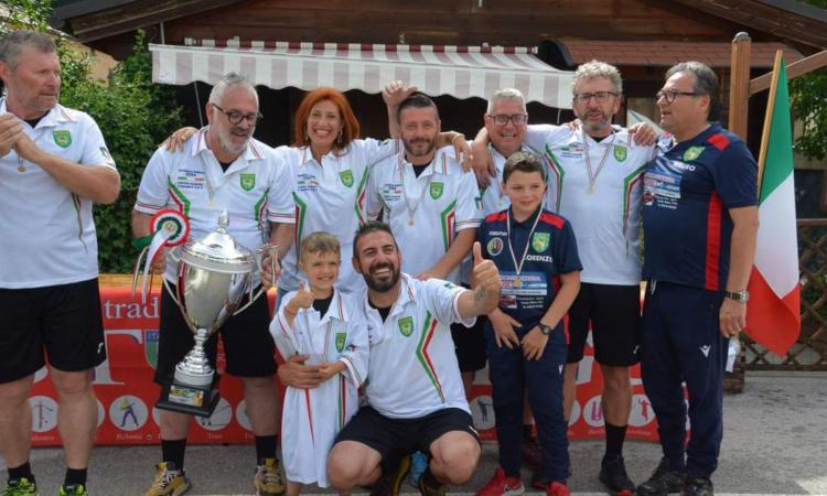 Monte Cavallo, podio tutto maceratese al campionato italiano di ruzzola a squadre