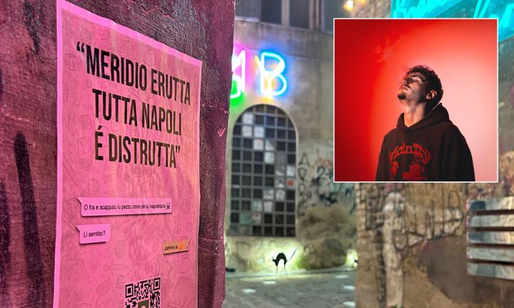 "Meridio erutta, tutta Napoli è distrutta", a Macerata volantini criptici e provocatori: ecco cosa c'è dietro