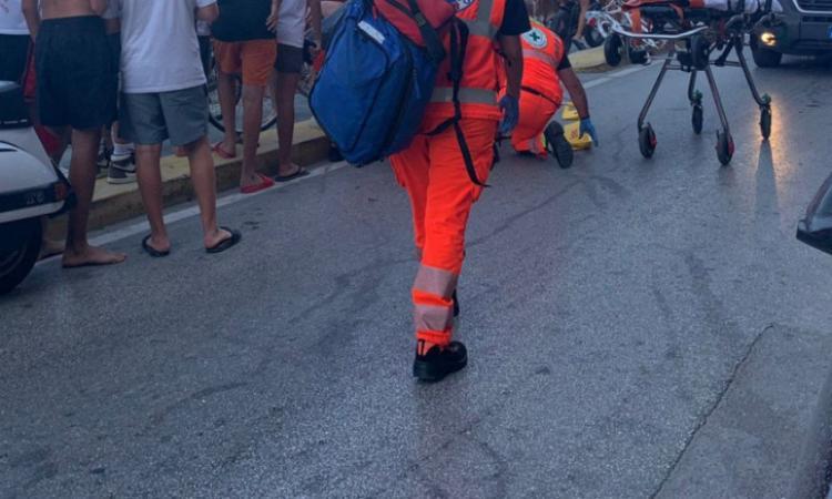 Civitanova, investimento in via Colombo: una donna trasferita d'urgenza a Torrette