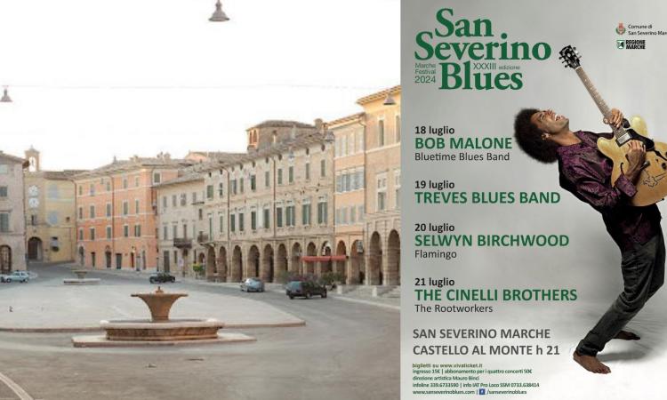 San Severino Blues Marche Festival al Castello a Monte: aperte le prevendite San Severino Blues Marche Festival al Castello a Monte: aperte le prevendite