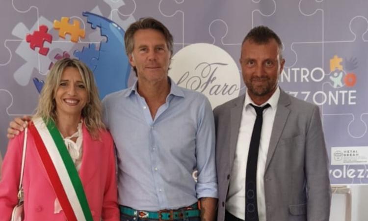 Macerata, Emanuele Filiberto in visita al Centro Orizzonte: raccolta fondi per progetti educativi