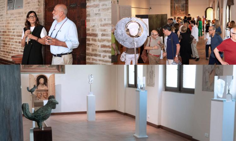 Montelupone, le "Rivelazioni" scolpite di Ermenegildo Pannocchia in mostra al Palazzetto del Podestà