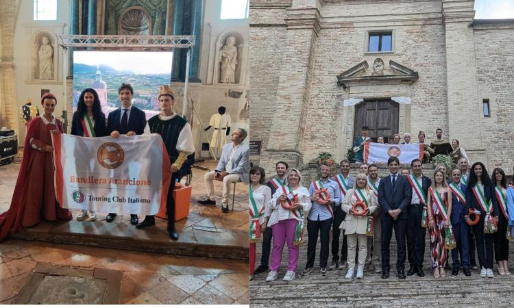 Camerino sventola di nuovo Bandiera Arancione per la qualità dell'accoglienza turistica