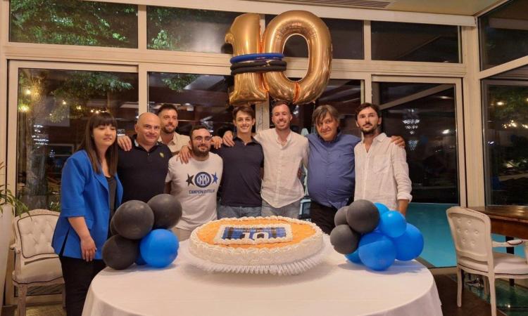 Dieci anni di Inter Club Pollenza: auguri "speciali" da parte di Bergomi e Galante