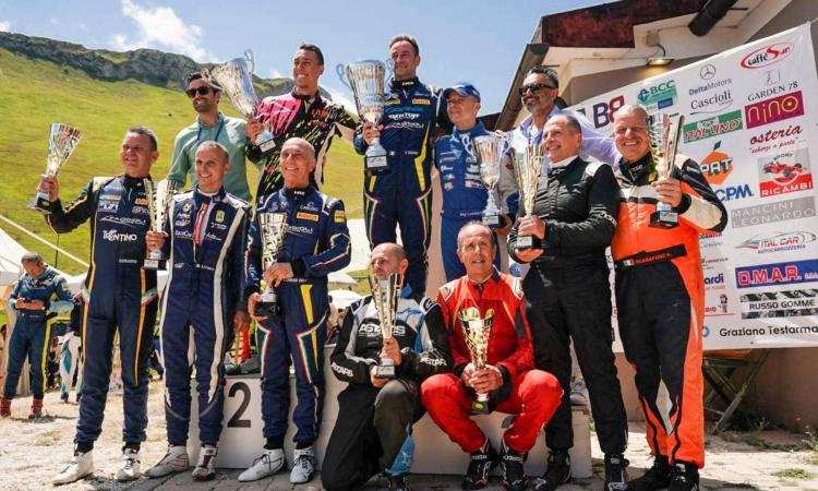 Sarnano-Sassotetto, la storia si ripete: altro successo per Faggioli e Peroni al Trofeo Scarfiotti