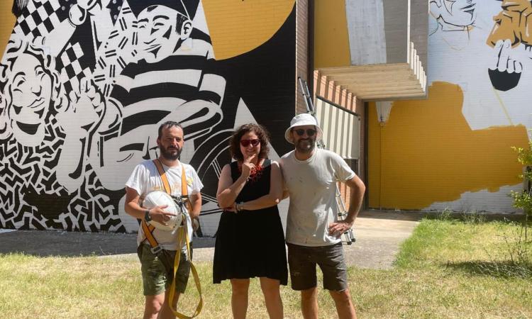 "Tutti diversamente capaci”, a Civitanova un murale dedicato al tema dell'inclusione "Tutti diversamente capaci”, a Civitanova un murale dedicato al tema dell'inclusione
