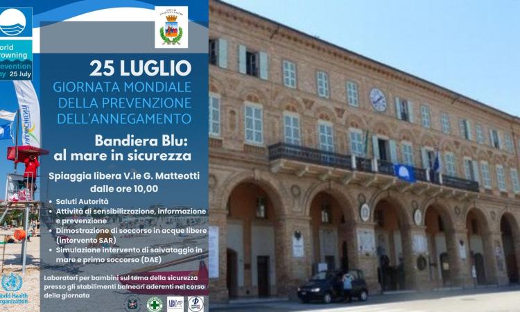 Civitanova aderisce alla giornata mondiale della prevenzione dell'annegamento Civitanova aderisce alla giornata mondiale della prevenzione dell'annegamento