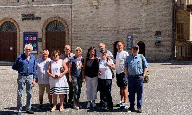 Veterani dello sport in città, Alessandro Pica guida gli amici dell'Ansmes alla scoperta di Macerata