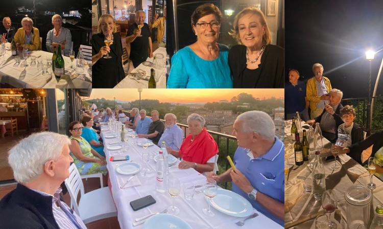 San Ginesio, di nuovo insieme a 58 anni dal diploma: alla cena anche un ex compagno di banco dall'Australia San Ginesio, di nuovo insieme a 58 anni dal diploma: alla cena anche un ex compagno di banco dall'Australia