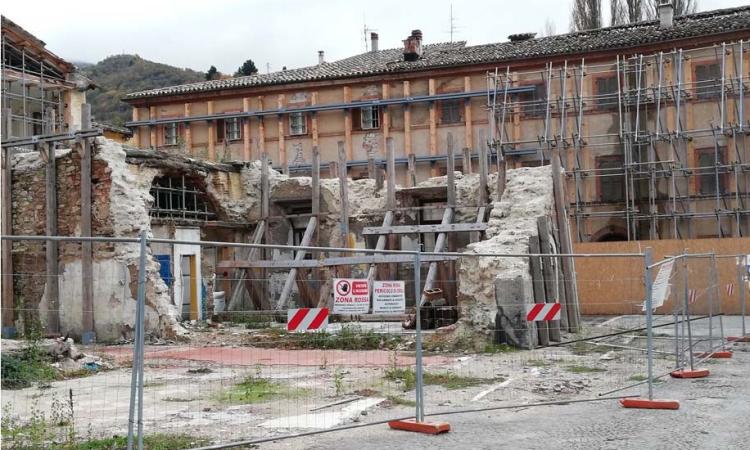 Visso, approvato il progetto di Palazzo Trinità: 4,9 milioni per la riparazione