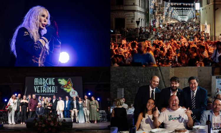 Castelraimondo, Ivana Spagna fa ballare piazza della Repubblica: tanti i premiati con il Cassero d'Argento Castelraimondo, Ivana Spagna fa ballare piazza della Repubblica: tanti i premiati con il Cassero d'Argento