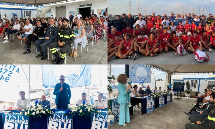 Civitanova e la Bandiera Blu, un "amore" lungo 21 anni: la consegna al Club Vela